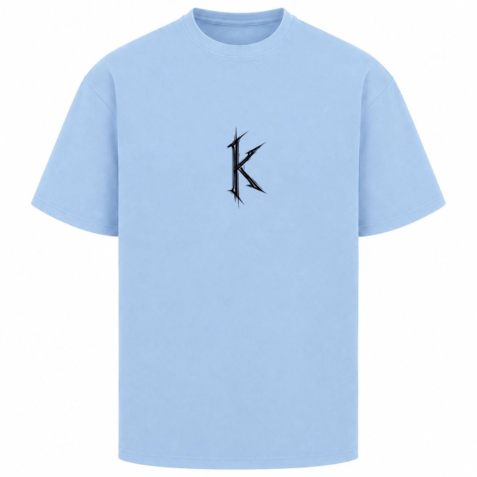 Krypta Signature Oversized Tee - powder blue