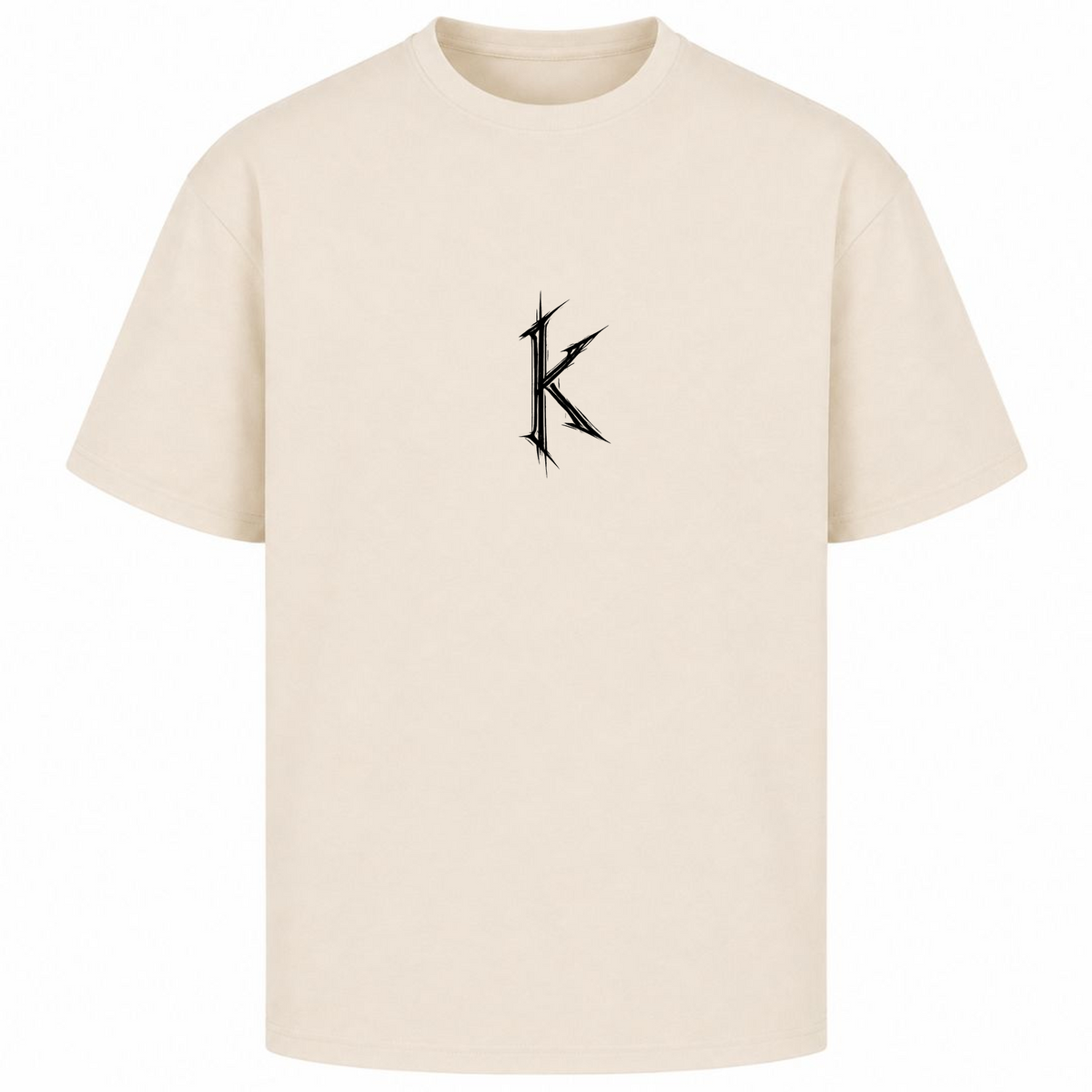 Krypta Signature Oversized Tee - Sand