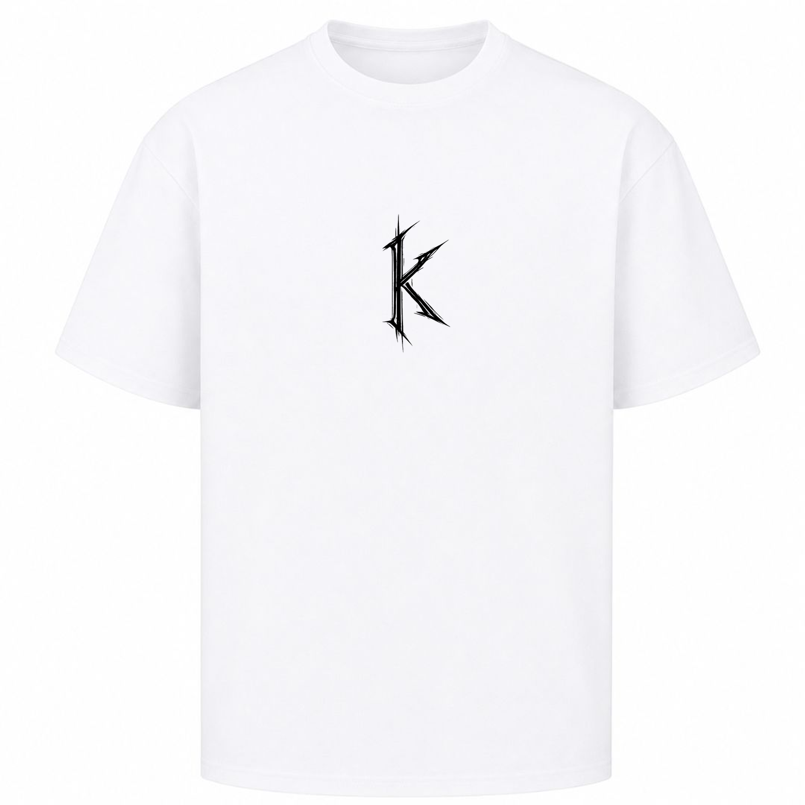 Krypta Signature Oversized Tee - Weiß