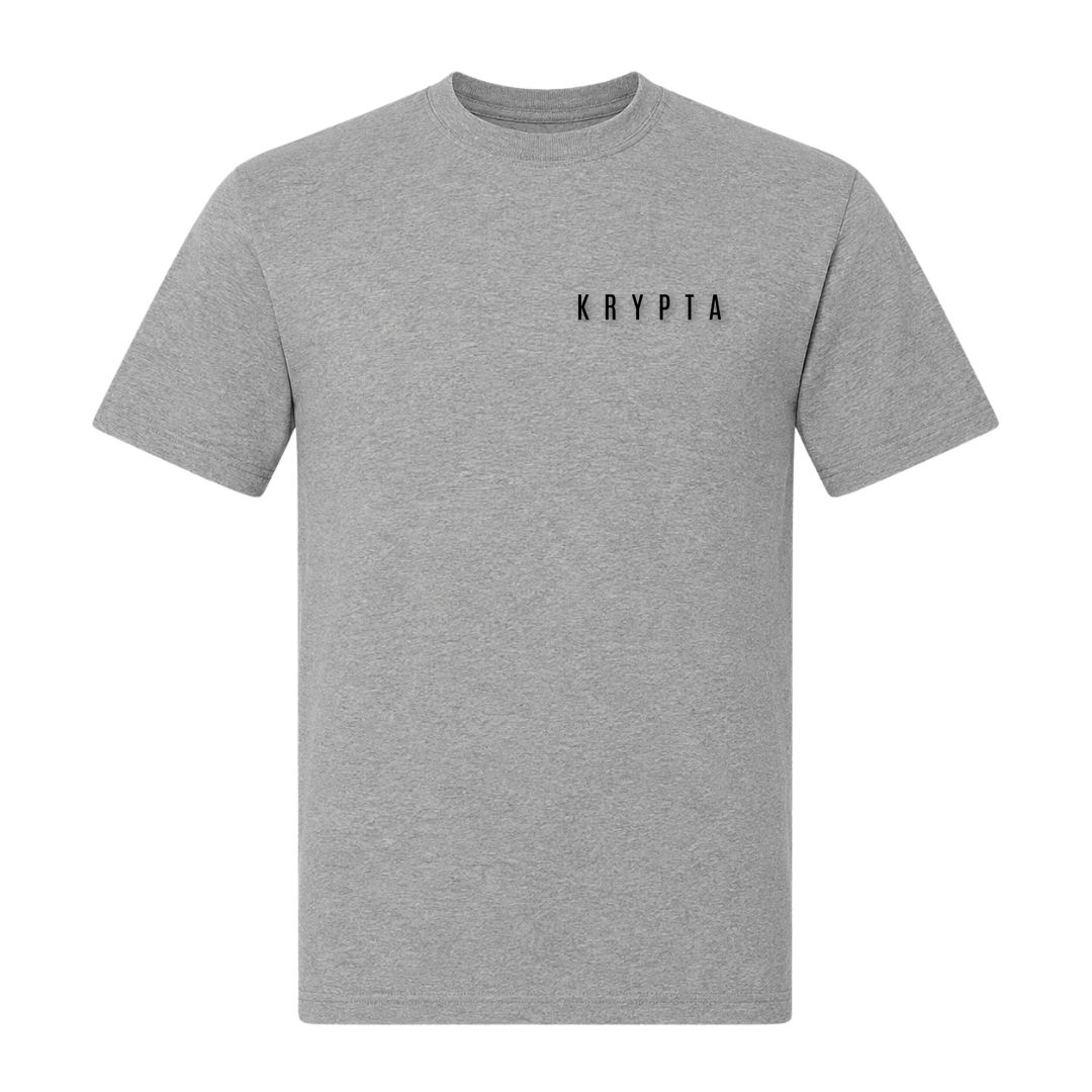 Basic Krypta T-Shirt - grey melange