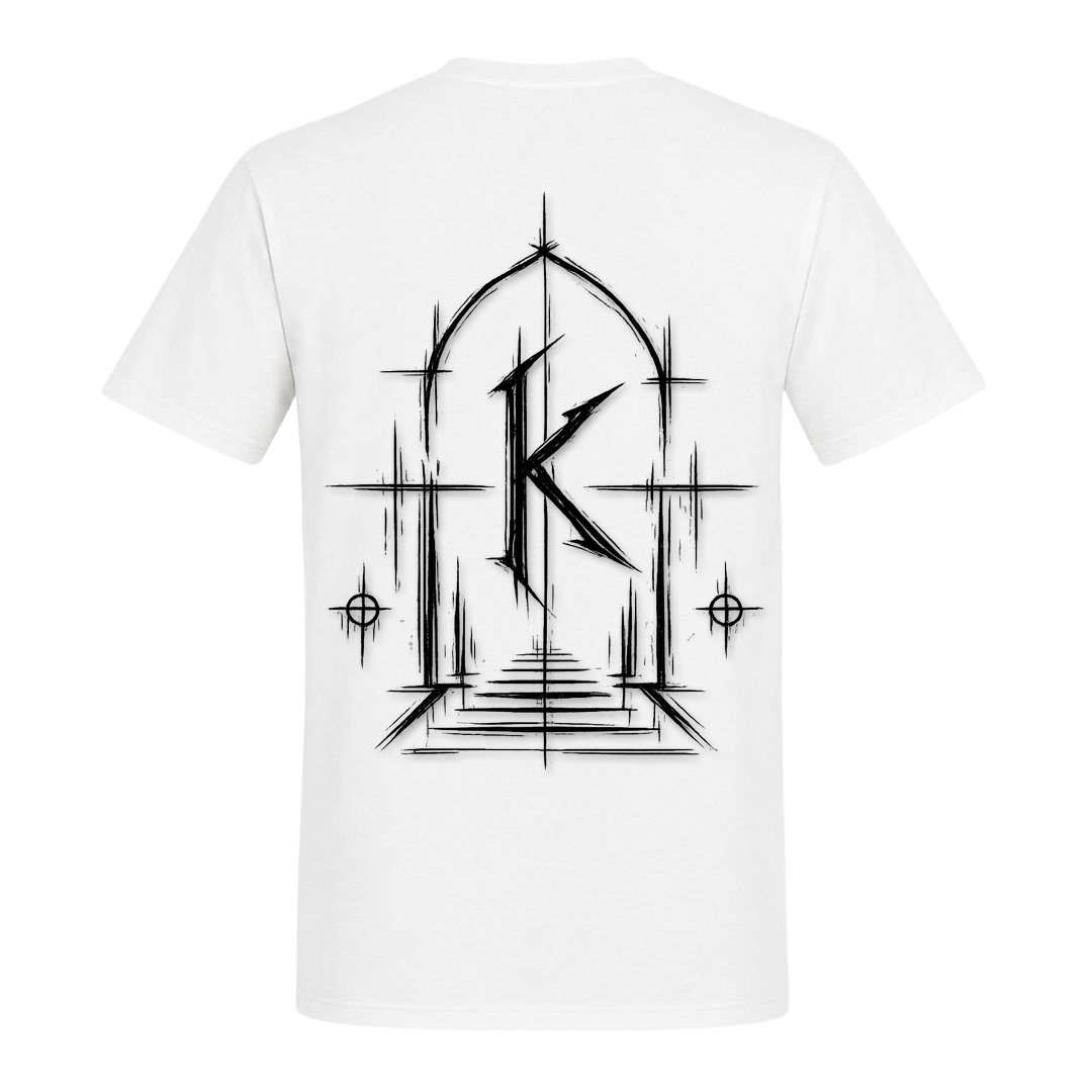 Basic Krypta T-Shirt - weiß - Rueckseite