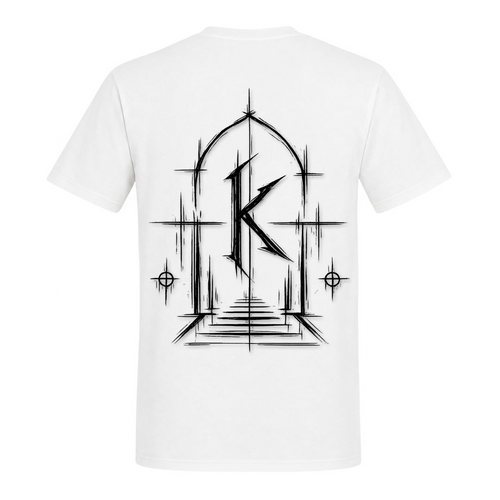 Basic Krypta T-Shirt - weiß - Rueckseite